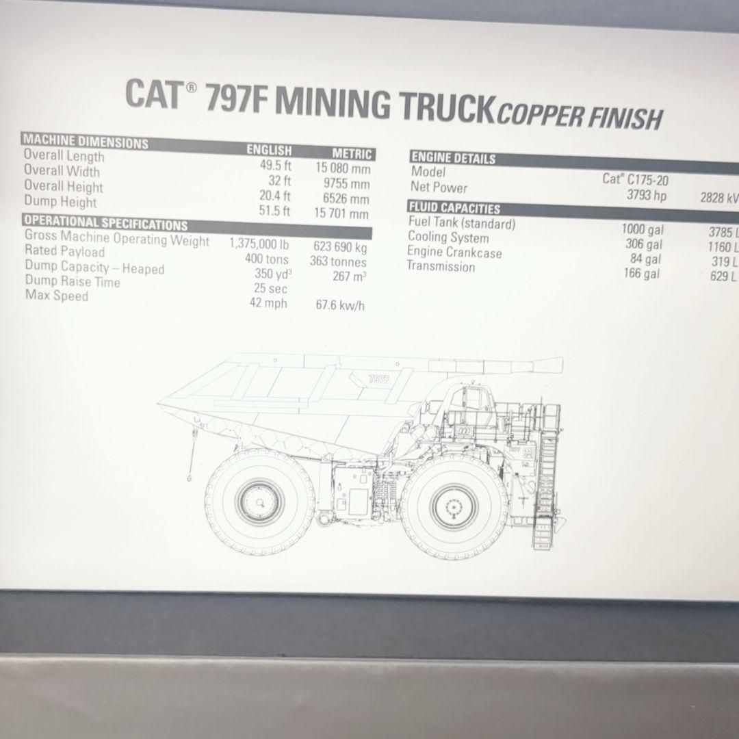 1/125 Cat 797F ミニング トラック カッパー 銅 DM85251 - メルカリ