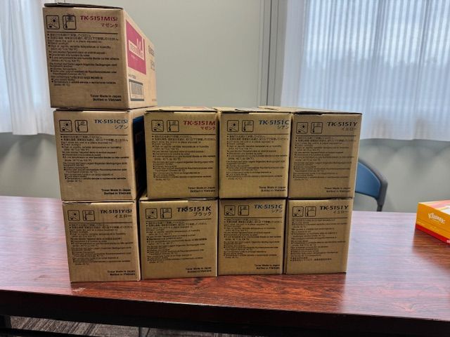 ブラック マゼンタ イエローと廃トナ－BOX WX-103トナーカートリッジ