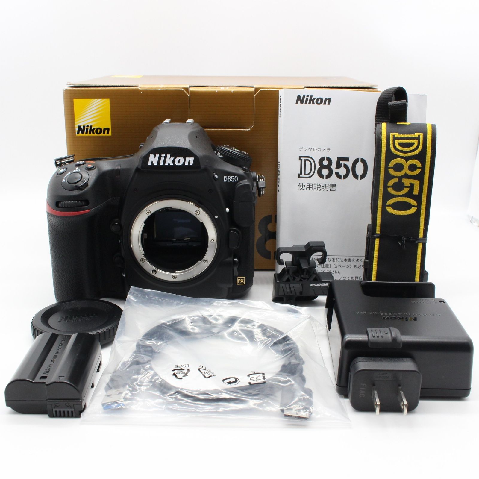Nikon D850 ボディ ショット数 5207回
