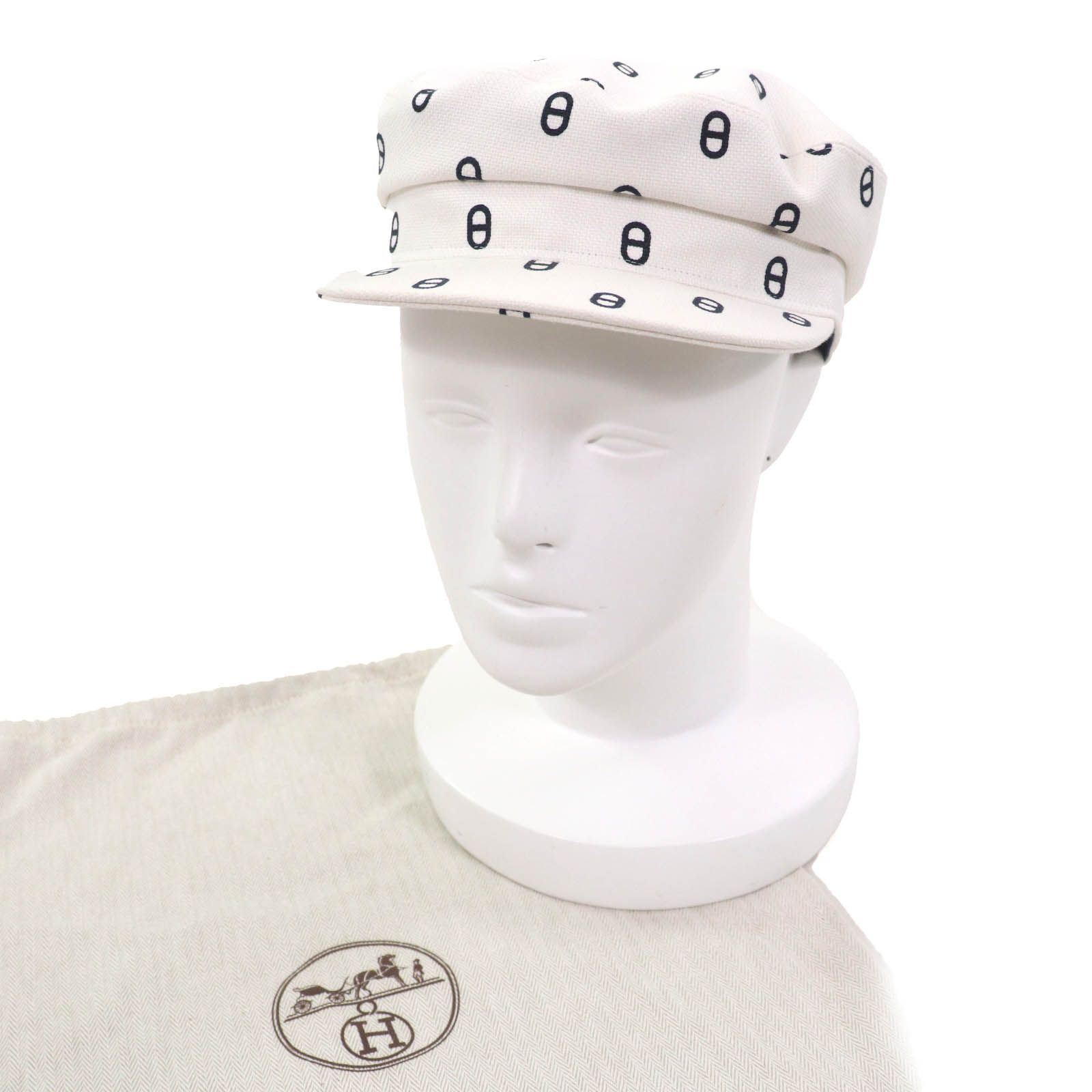 エルメス　キャスケット　ヴォーバン　ホワイト 楽天市場】エルメス HERMES キャスケット 《ヴォーバン》ブラン