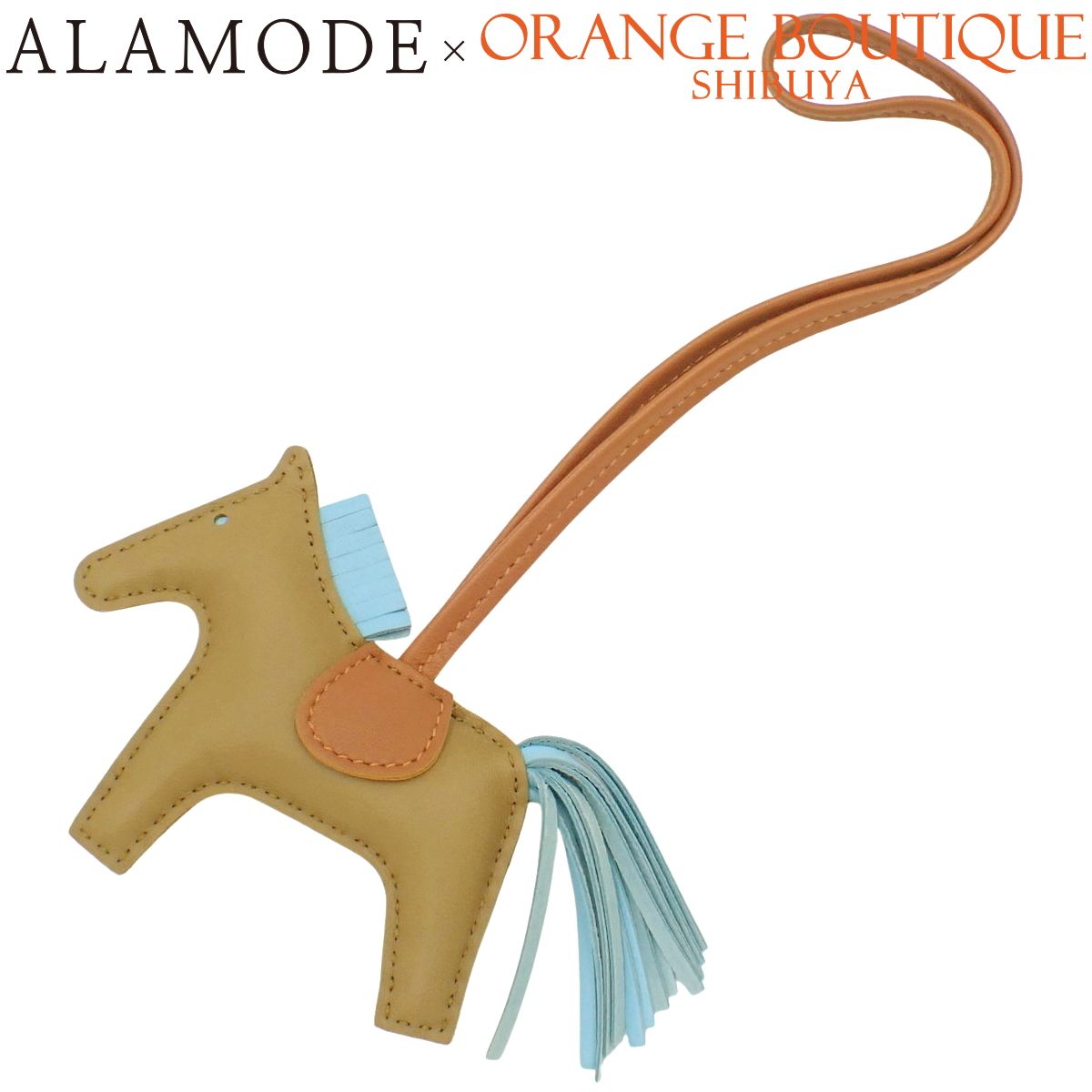 HERMES エルメス ジージーカマイユ バッグチャーム ホース 馬モチーフ  