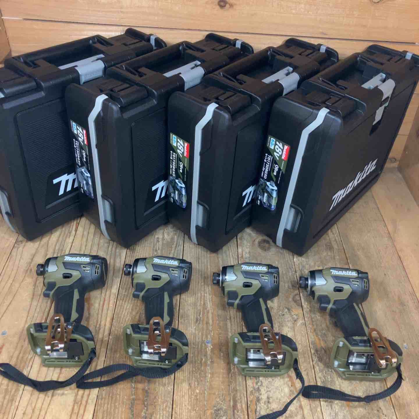 ♥まとめ売り| マキタ makita コードレスインパクトドライバー TD173DZO ケース 4台セット 所沢店