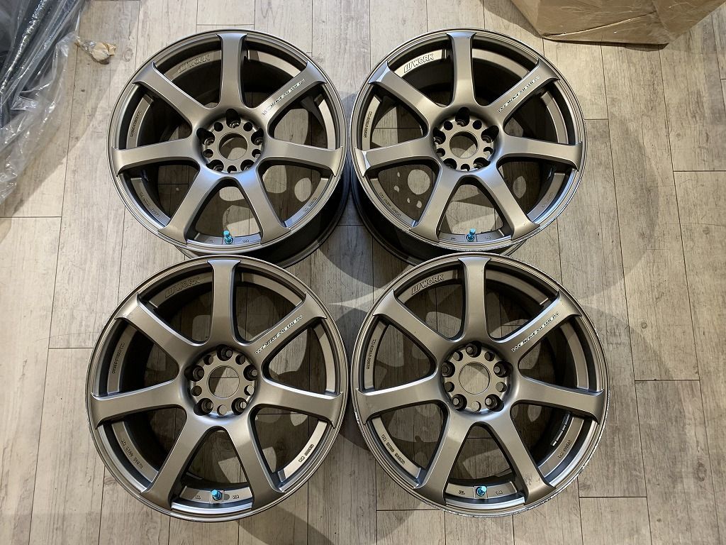 2210068】WORK EMOTION XT7 18インチ 8.5J +32 PCD114.3 5H シーマ 