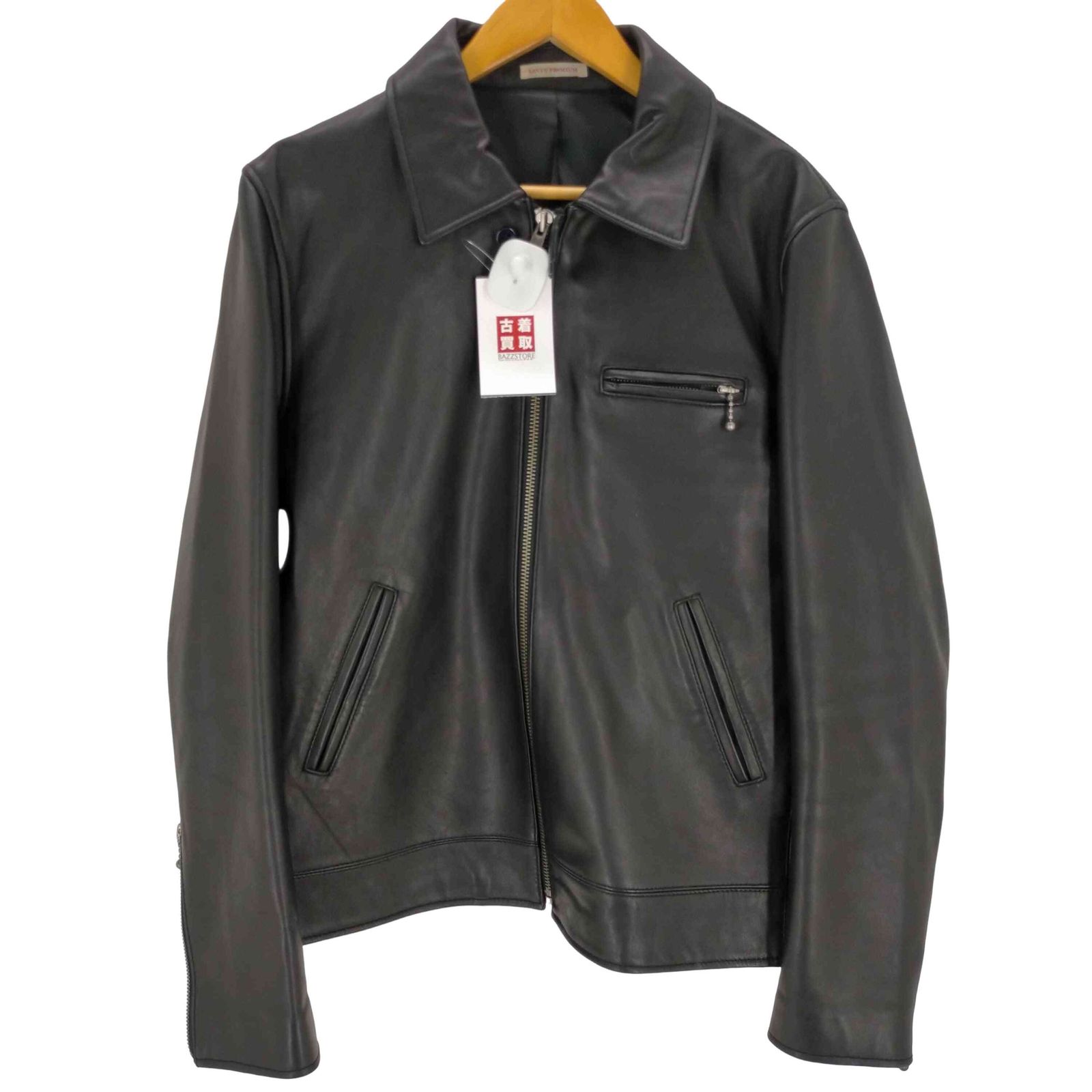 リーバイス Levis PReMIUM レザー シングル ライダーズ ブルゾン メンズ JPN L