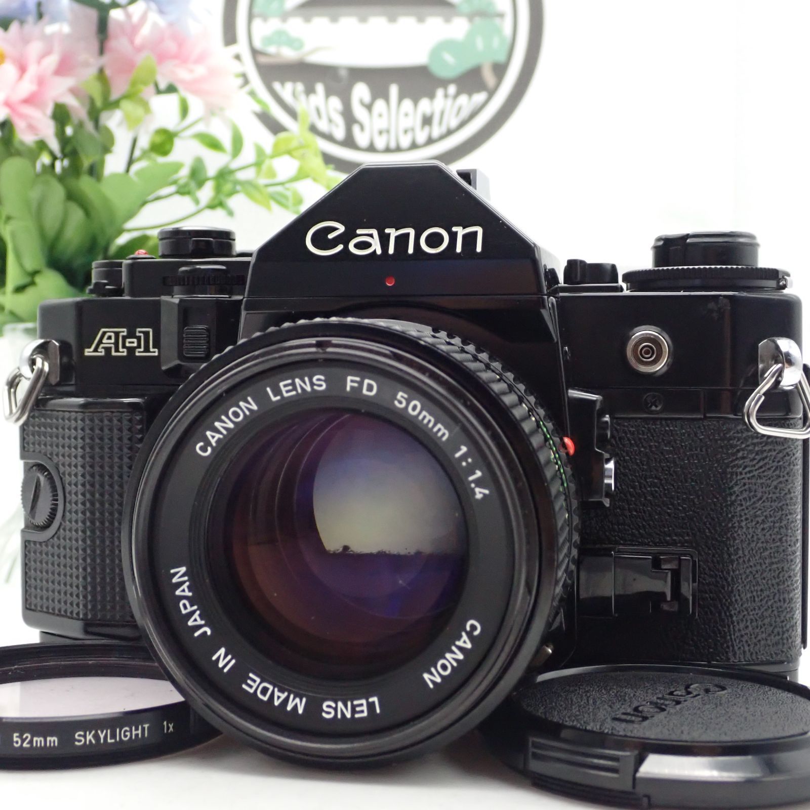 ▽12 Canon A-1 New FD 50mm F1.4 一眼レフカメラ フィルム