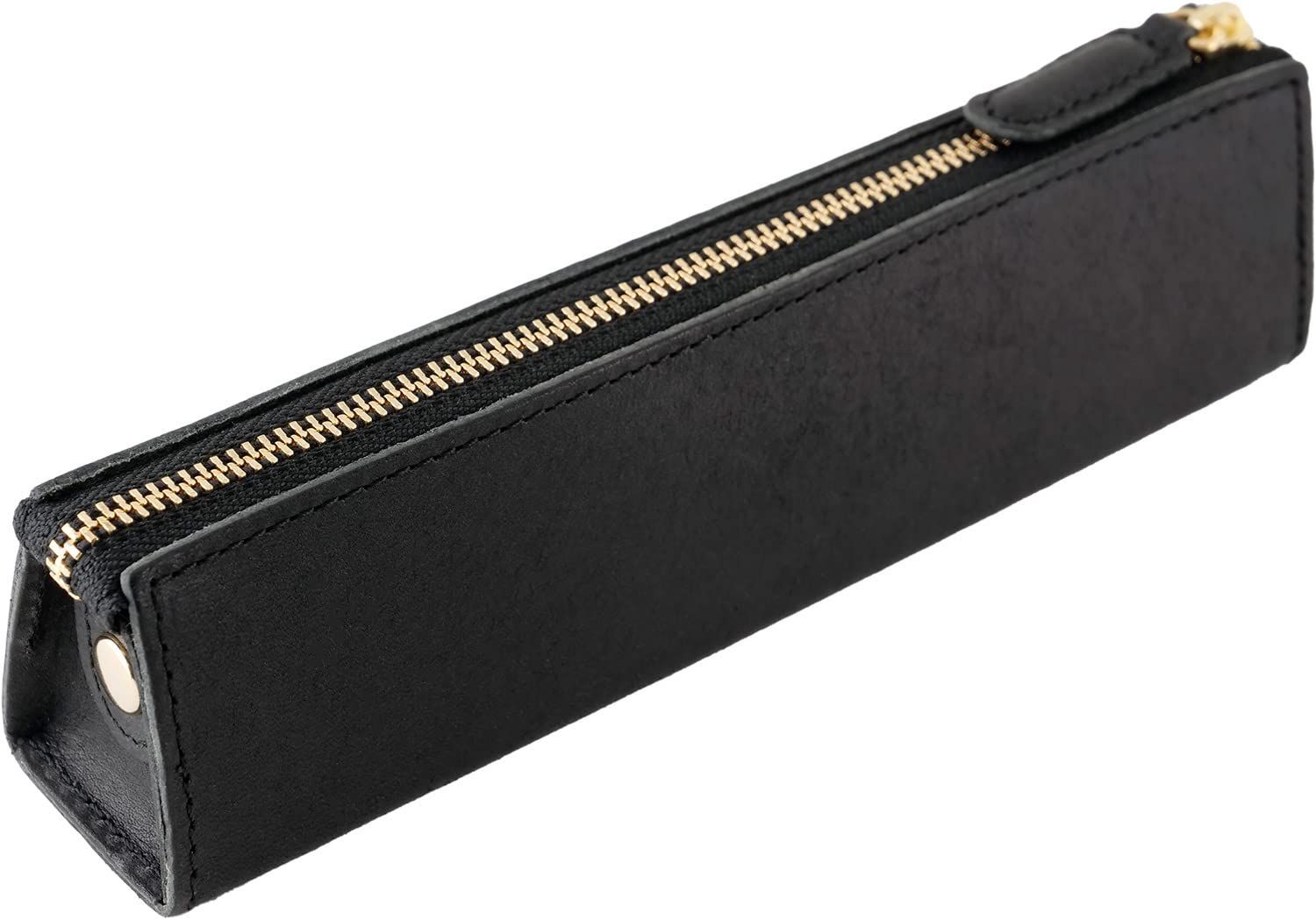 ネロ 黒 _Mサイズ スリップオン ペンケース PB ファスナーペンケース M ネロ 黒 IPV-5801 革 イタリアンレザー スリム シンプル