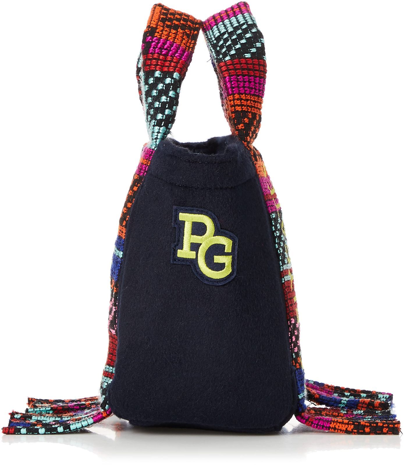 パーリーゲイツフリンジハンドルカードバッグネイビー