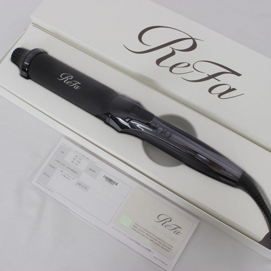 MTG ReFa CURL IRON PRO 38 RE-AV-03A ブラック 38mm リファカールアイロン プロ ヘアアイロン 本体