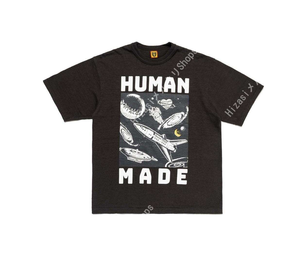 HUMAN MADE ヒューマンメイド  宇宙LOGO SS24 Tシャツ