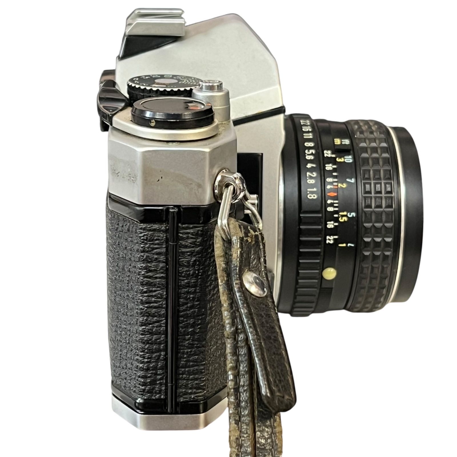 【C6846】KM+SMC PENTAX 55mm F1.8 一眼レフカメラ PENTAX SP シルバー + SMC TAKUMAR 55mm F1.8 #1244036695327