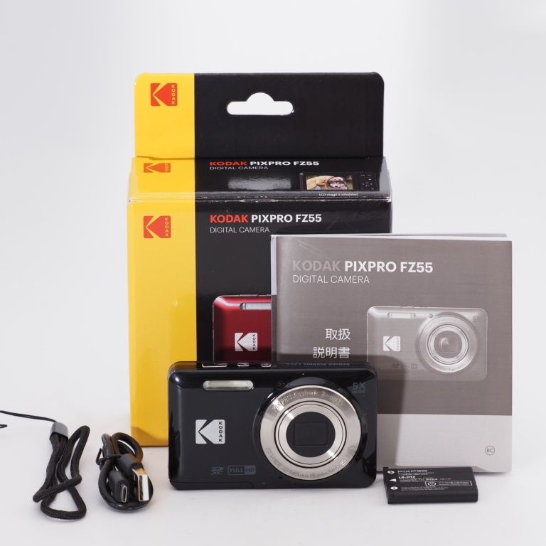 KODAK FZ55 コンパクトデジタルカメラ 光学5倍ズーム Amazon
