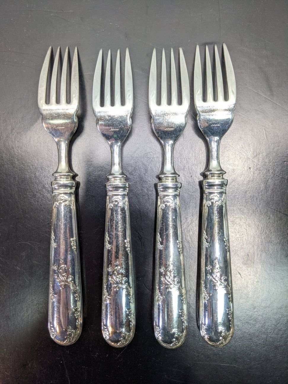 ノリタケ カトラリー フィッシュフォーク 4本セット カブリオレ