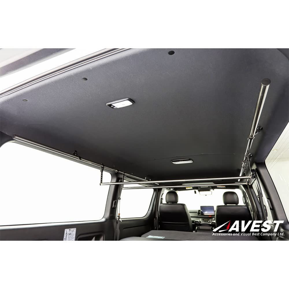 【在庫処分】200系ハイエース AVEST 1型 セット 2型 3型 クロスバー 4型 サイドバー 5型 ルームキャリア 6型 7型 200 S-GL HIACE 内装 パーツ 200系 アクセサリー ハイエース ハンガーバー