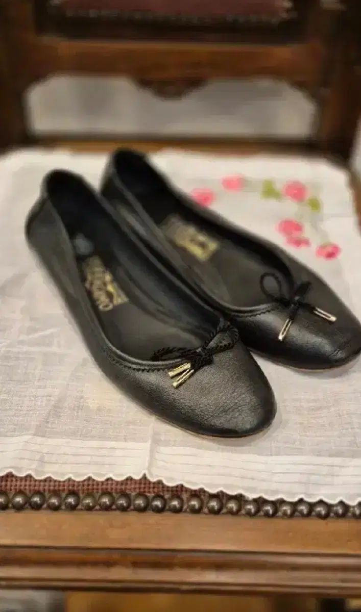 FERRAGAMO フェラガモ 7M フラットシューズ