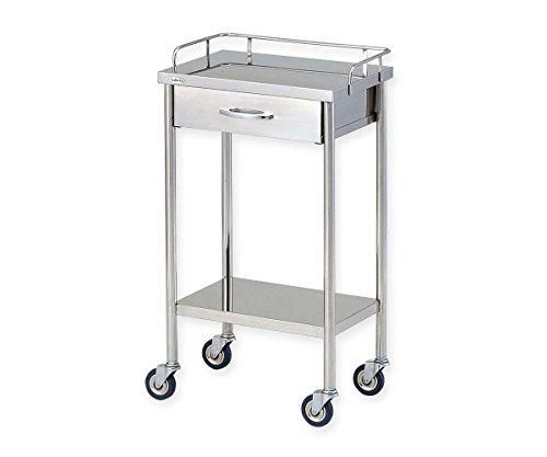 2営業日で発送 アズワン スモ ルワゴン 引出し付き 450×300×800mmNC191090-7963-01