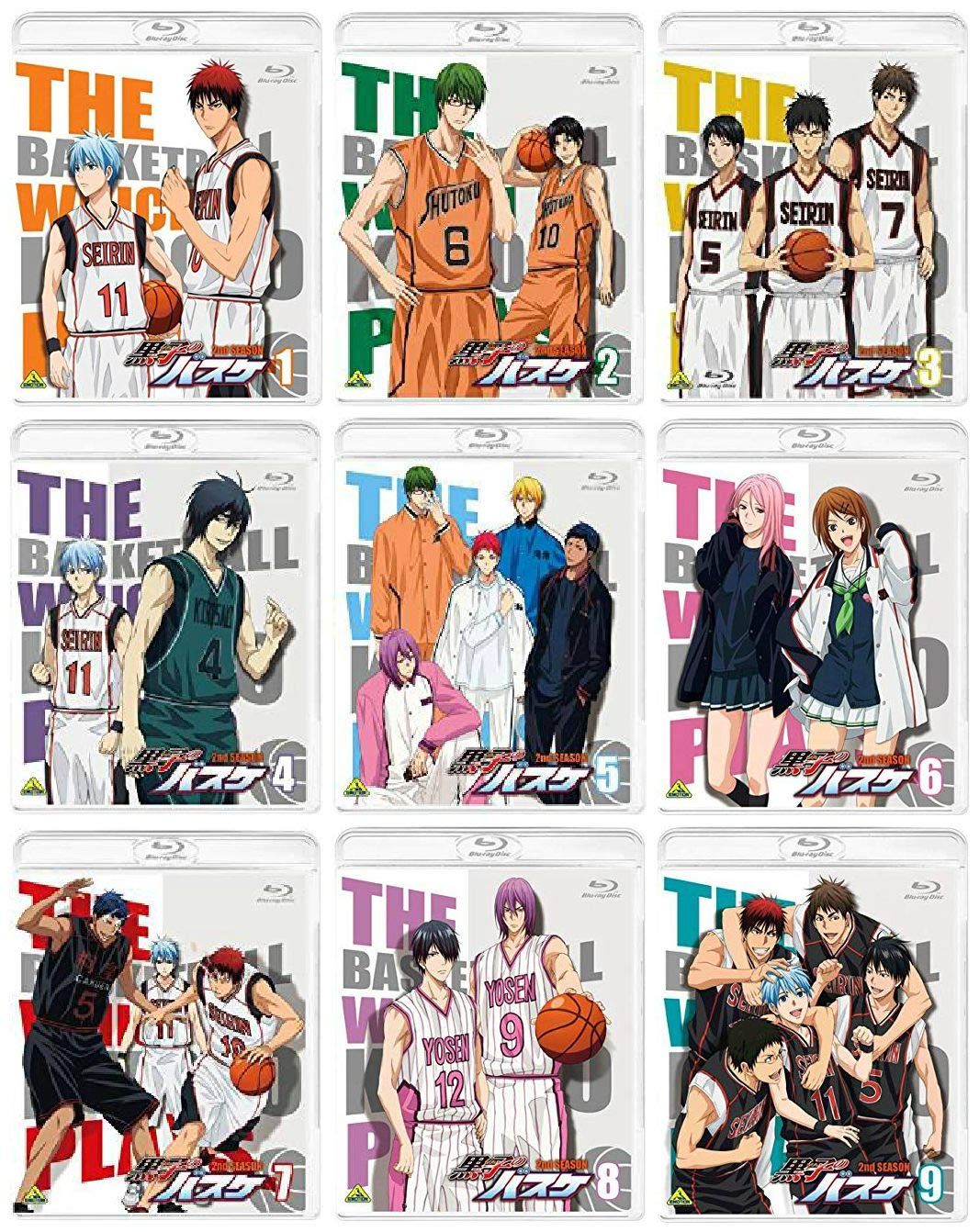 黒子のバスケ 2nd SEASON 初回版 全9巻セット マーケットプレイス Blu-rayセット