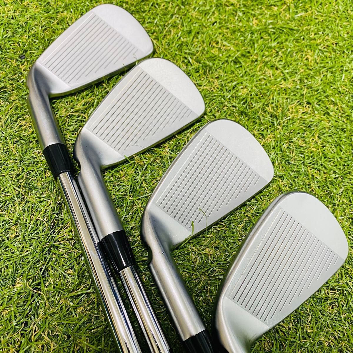 良品】豪華8本 ピン i230 黒ドット メンズアイアンセット