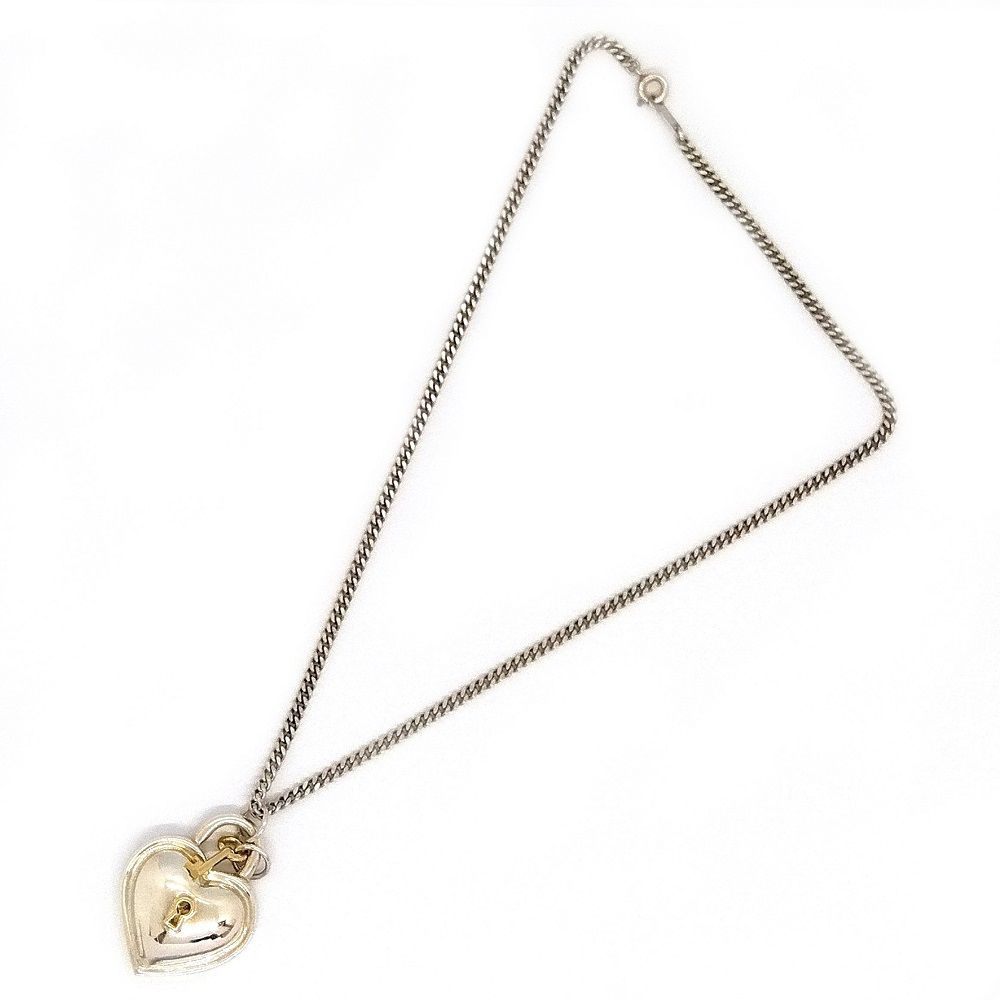 ティファニー リターントゥ ハートロック ネックレス シルバー925 鍵モチーフ ティファニー リターントゥ ハートロック ネックレス シルバー