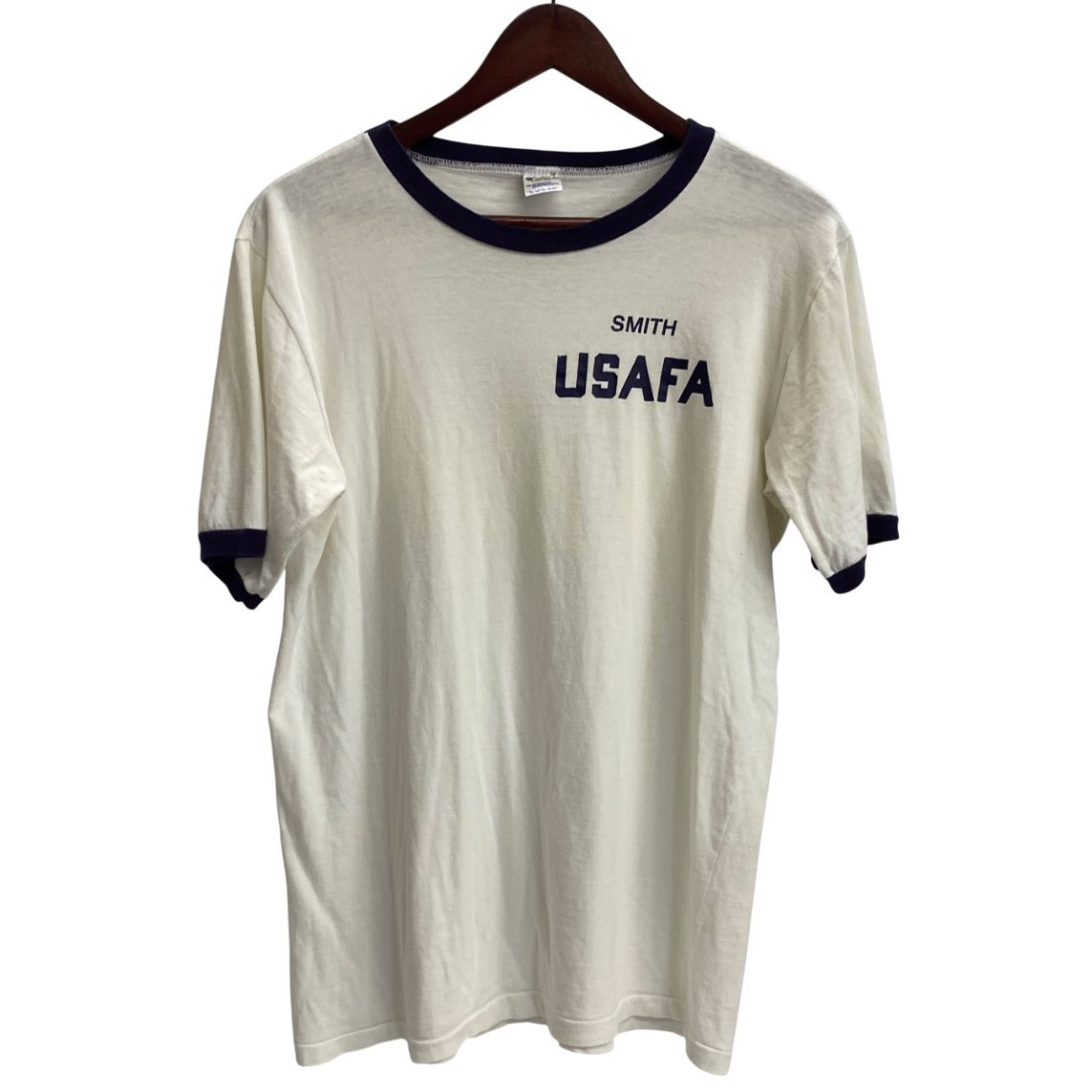 80's USA製 champion トリコタグ　リンガーTシャツ　トリムT L 80's USA製 champion トリコタグ リンガーTシャツ トリムT L