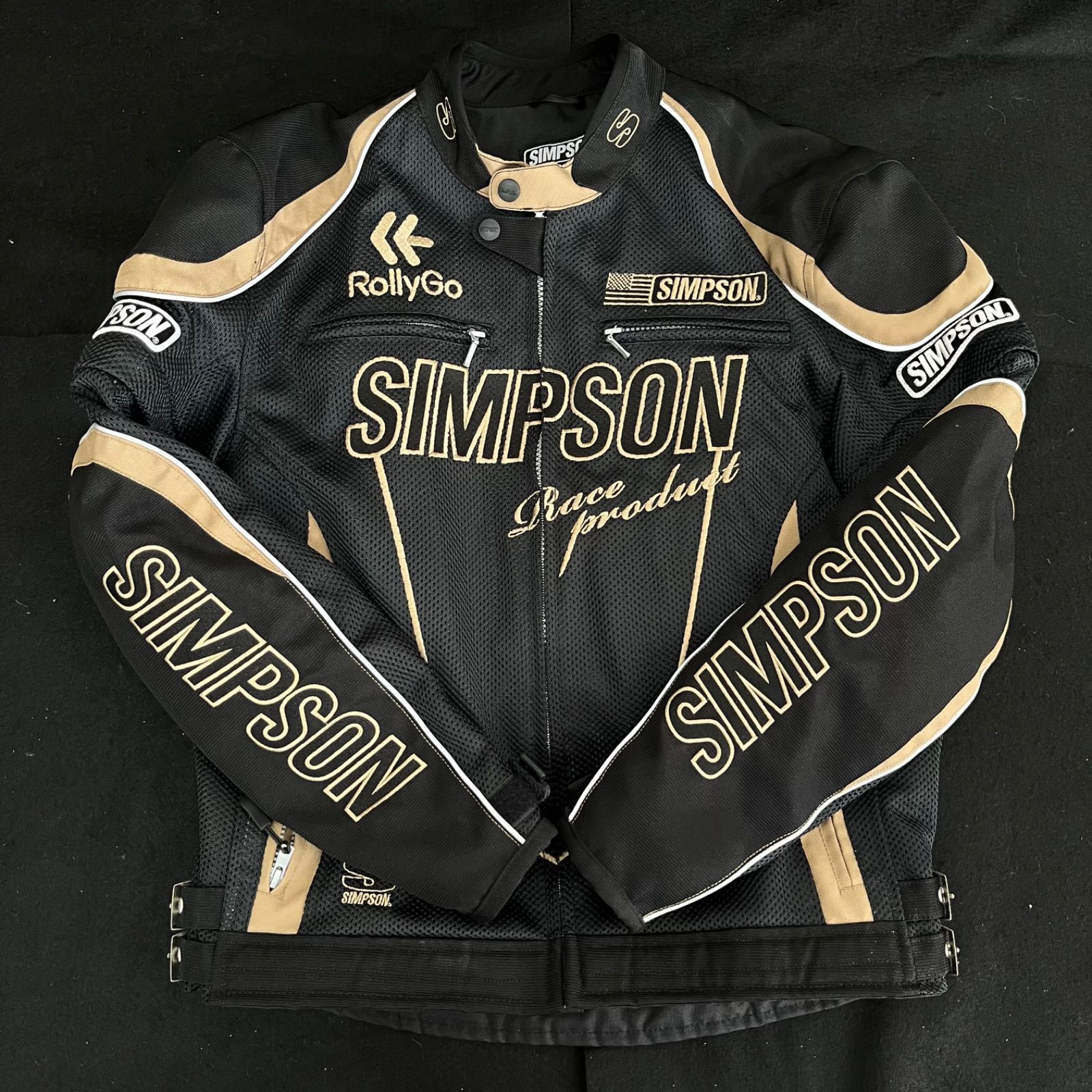 SIMPSOM ライダージャケット LサイズT SIMPSON シンプソン ジャケット 