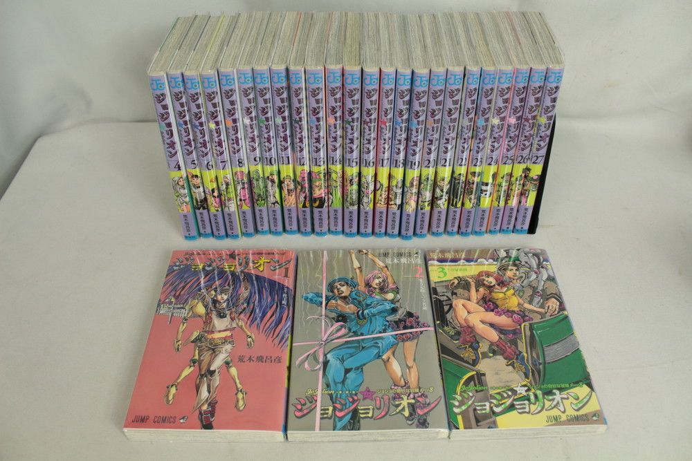 ジョジョの冒険全巻ジョジョリオン全巻他にも出品してますので必ず御連絡下さいませ ジョジョの冒険全巻ジョジョリオン全巻他にも出品してますので必ず