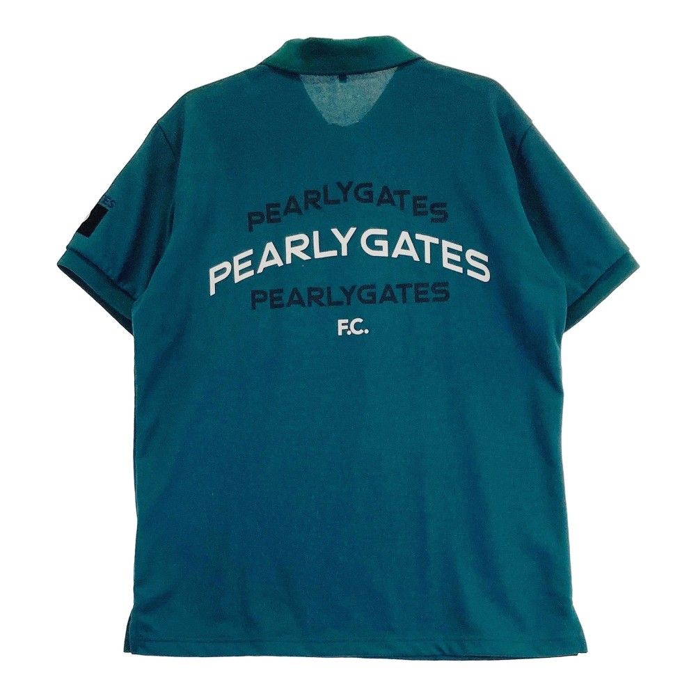 パーリーゲイツ　ポロシャツ　サイズ6 PEARLY GATES ポロシャツ サイズ6 青 PEARLY GATES (パーリー