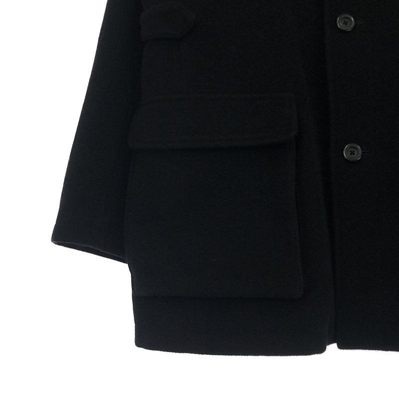 ランバン　コレクション♡アンゴラ混　コート LANVIN / ランバン | アンゴラ混 ウール ステンカラーコート