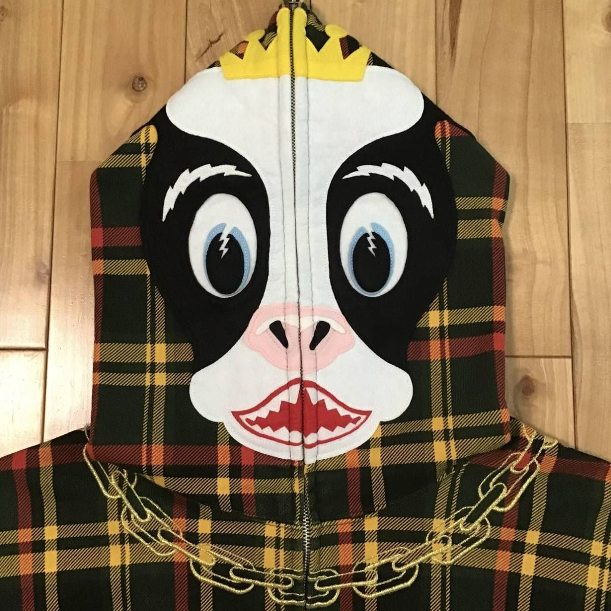 ☆伊勢丹限定☆ チェック柄 ホルスタイン パーカー Lサイズ Holstein 