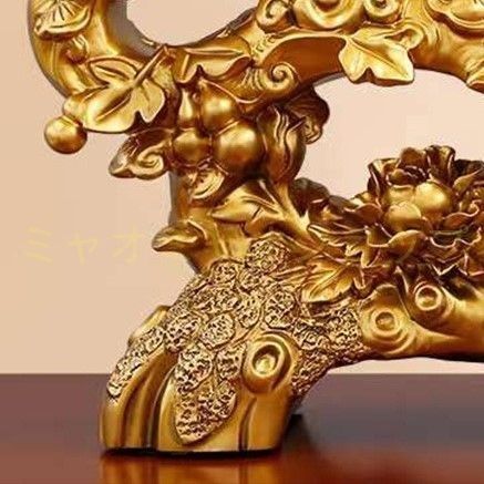 獅子 ライオン 置物 オブジェ 豪華 風水グッズ オーナメント 装飾品 運気 風水 開運 健康運 出世運 家庭運 家内安全 銅製 財運 縁起物 インテリア かっこいい