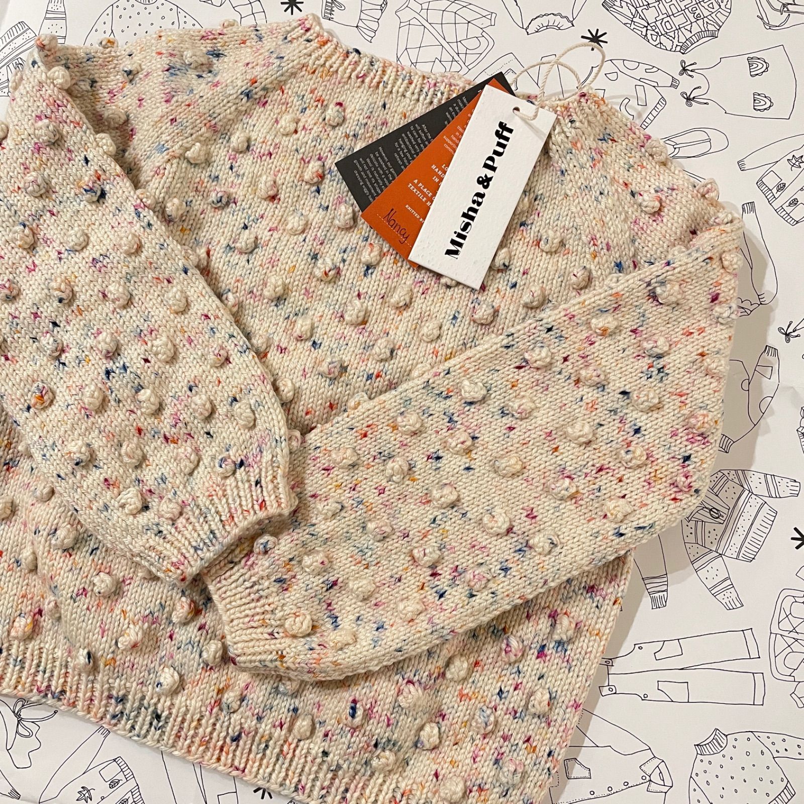 misha and puff コンフェッティ　ニットパンツ　2-3y Child - Spring Collection – Misha & Puff