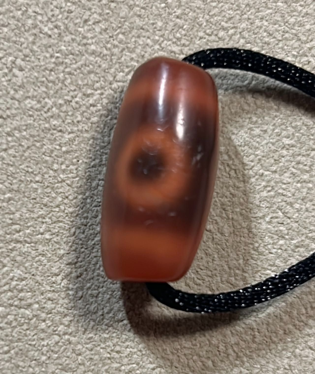 水紋天珠　チベット天珠　／チベット　お守り　瑪瑙　ジービーズ　西蔵　パワーストーン　風水　天珠