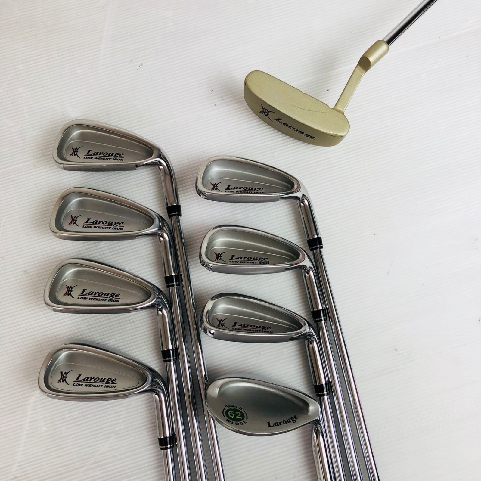 Larouge ラルージュ　メンズゴルフクラブセット　初心者　フレックスSR Larouge ラルージュ メンズ ゴルフ クラブ セット 初心者 入門 バッグ