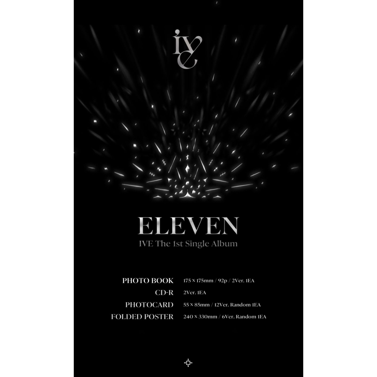 IVE ELEVEN アルバム 新品未開封 2種セット IVE ELEVEN アルバム 新品未開封 2種セット IVE ELEVEN