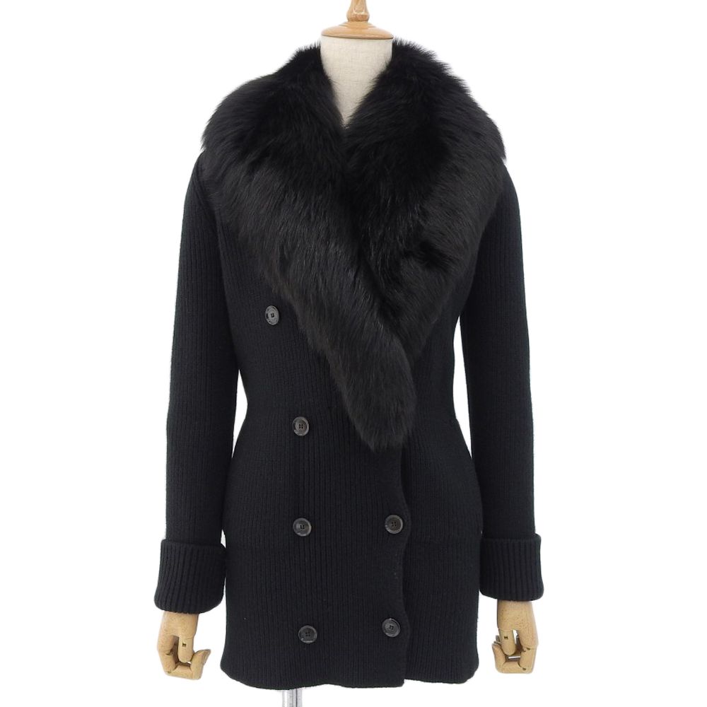 <美品> LARDINI 新ロゴ ネイビー ウール チェスターコート サイズ48 美品> LARDINI 新ロゴ ネイビー ウール チェスターコート サイズ48 <美