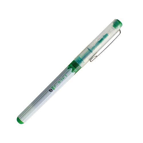 まとめ オート 水性ボールペン ふでボールカラー1.5 1.5mm グリーン CFR-150FBC-GN ×50セット