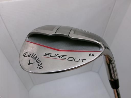 キャロウェイ SURE OUT 64° ウェッジ WG NS PRO 950GH フレックスS メンズ 男性用 右利き 右用 Cランク ゴルフクラブ