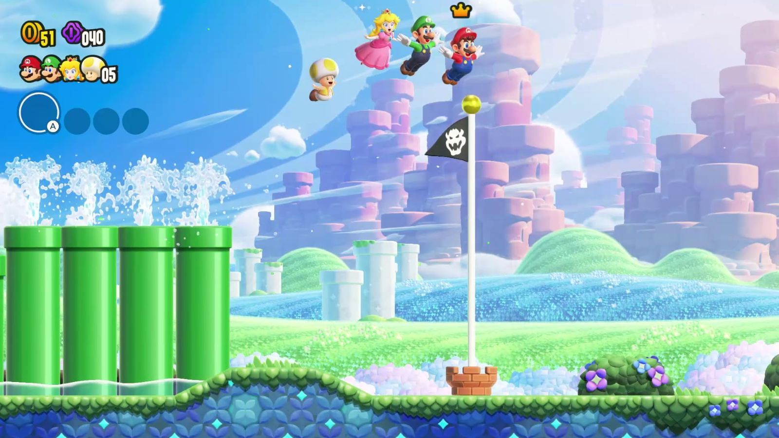 ワンダー -Switch＋スーパーマリオブラザーズフェイスタオル2枚セット