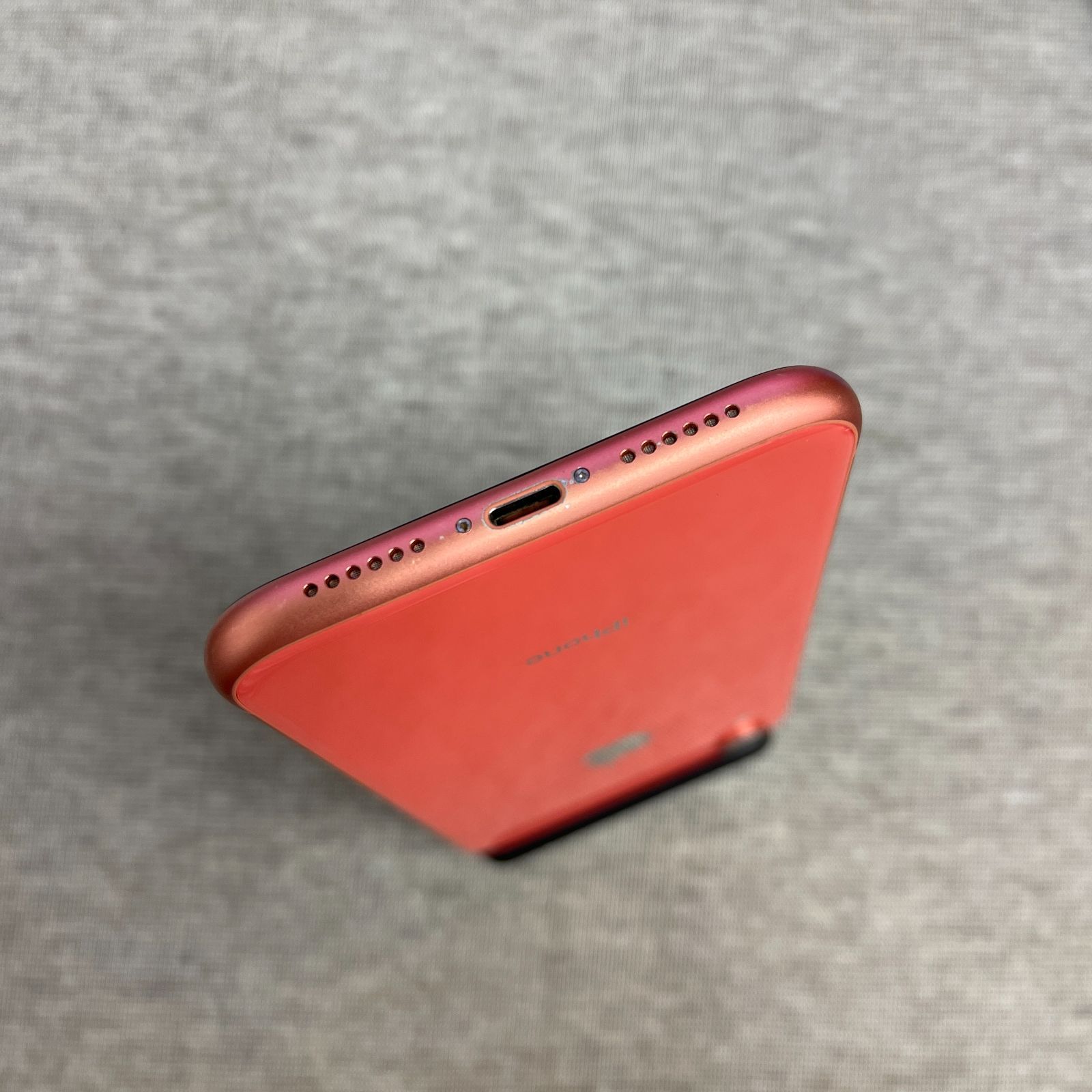 【美品】iPhone XR 128GB / コーラル / SIMフリー 中古】iPhoneXR 128GB コーラル MT0T2J／A SIMフリー