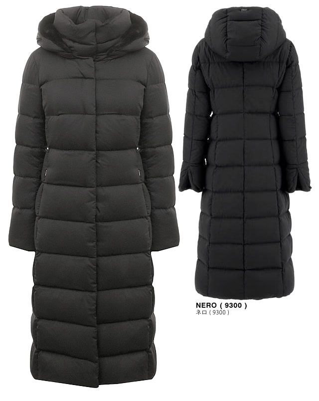 ヘルノ HERNO エコファー ダウン ダウンコート レディース アウター  