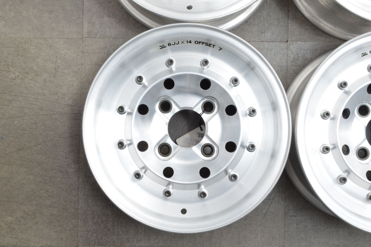 希少 3ピース 鍛造 美品】WEDS RACING FORG レーシングフォージ 14in 