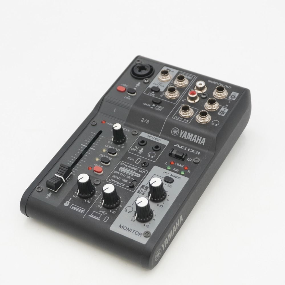 YAMAHA ヤマハ PC周辺機器 オーディオインターフェイス AG03MK2