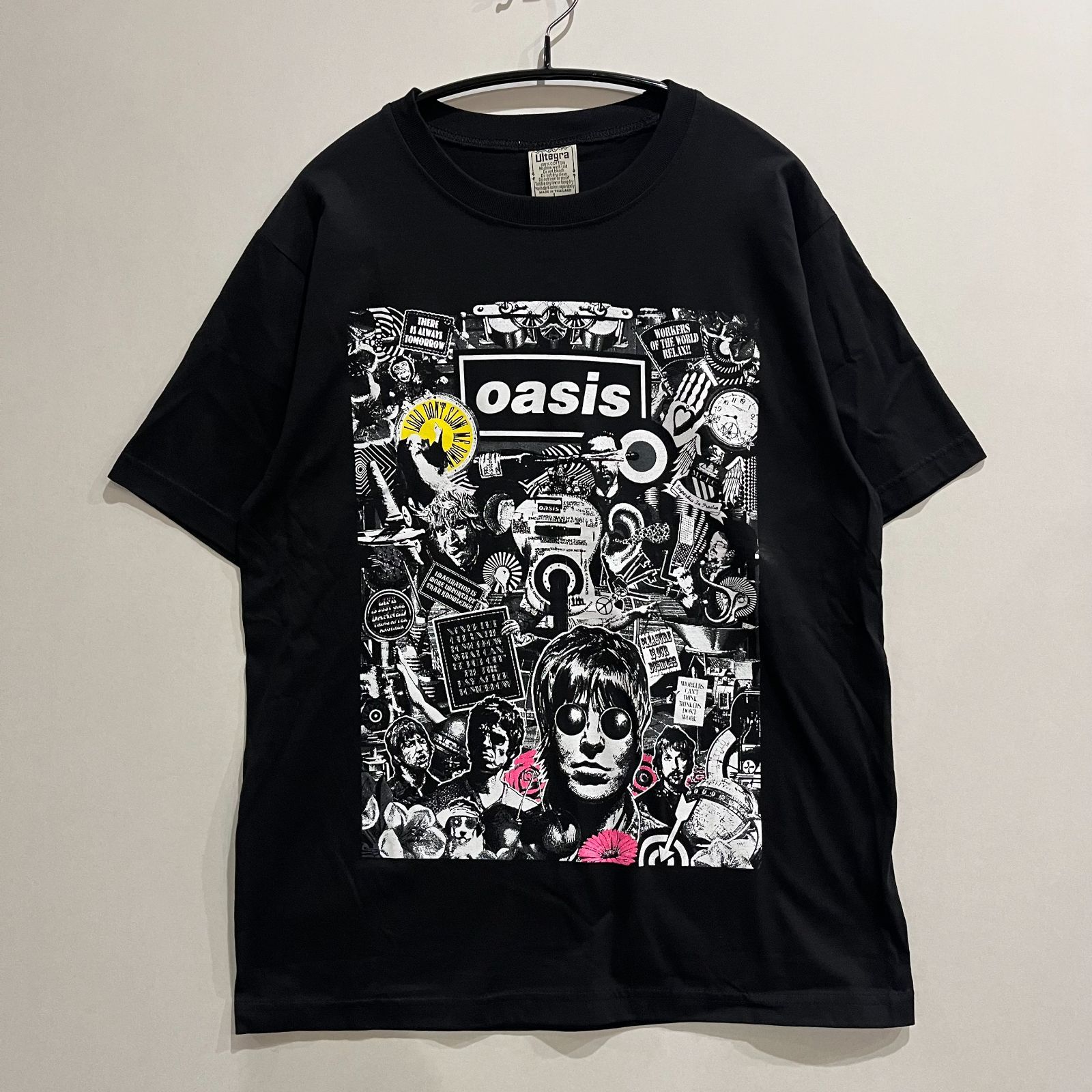 新品 oasis リアムギャラガー Tシャツ L オアシス OASIS Tシャツ Lサイズ オアシス リアム・ギャラガー SR13B1