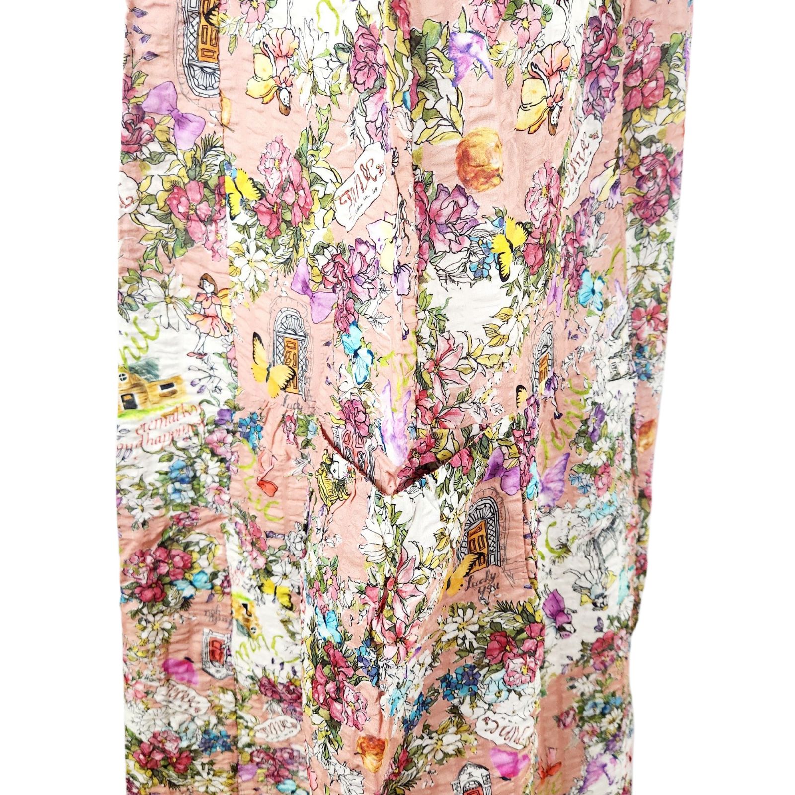 夏物入荷！！ 鴨居羊子 TUNIC フレンチ袖 シャーリング