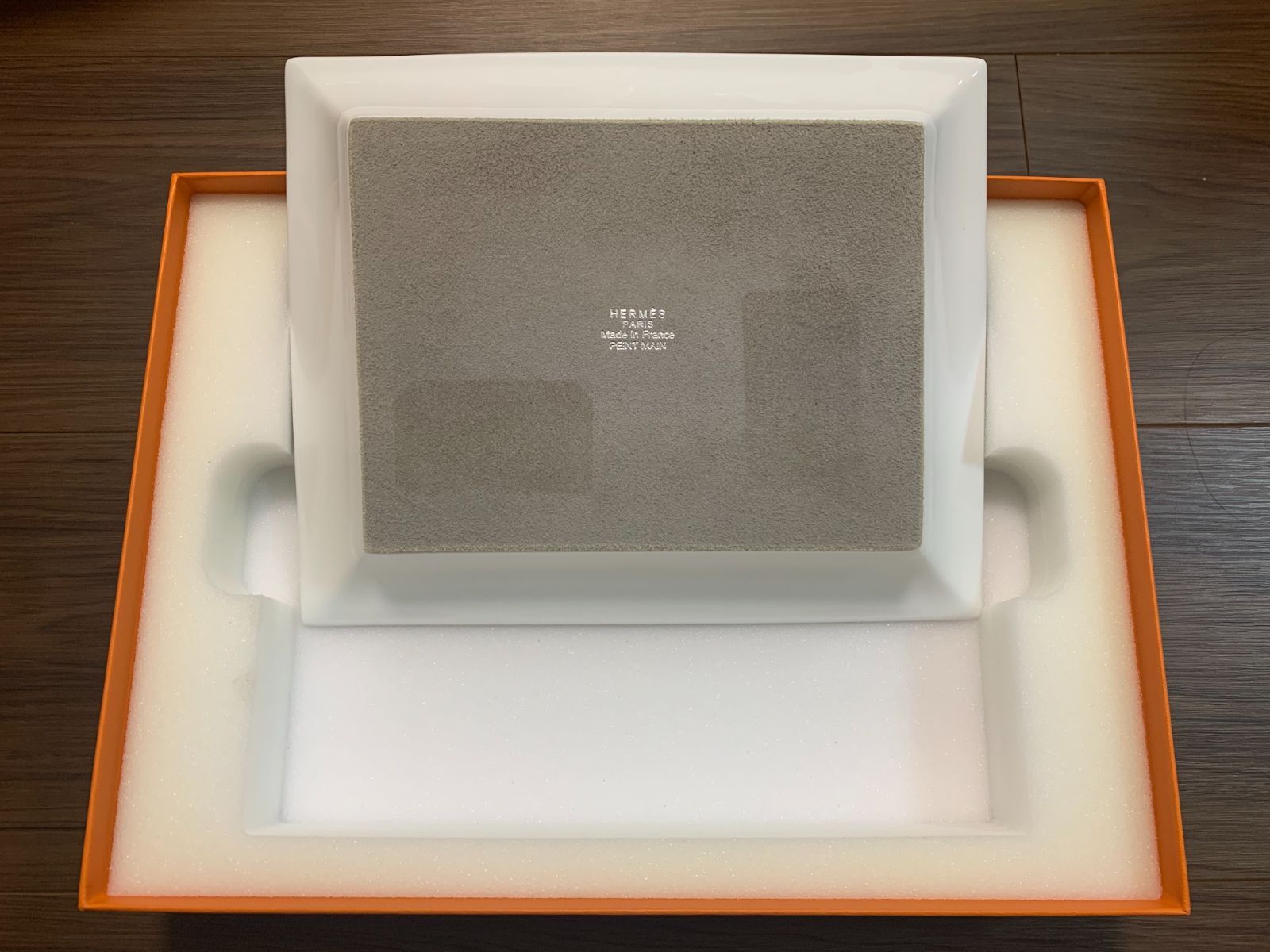 HERMES ジャングルデザイン トレイ