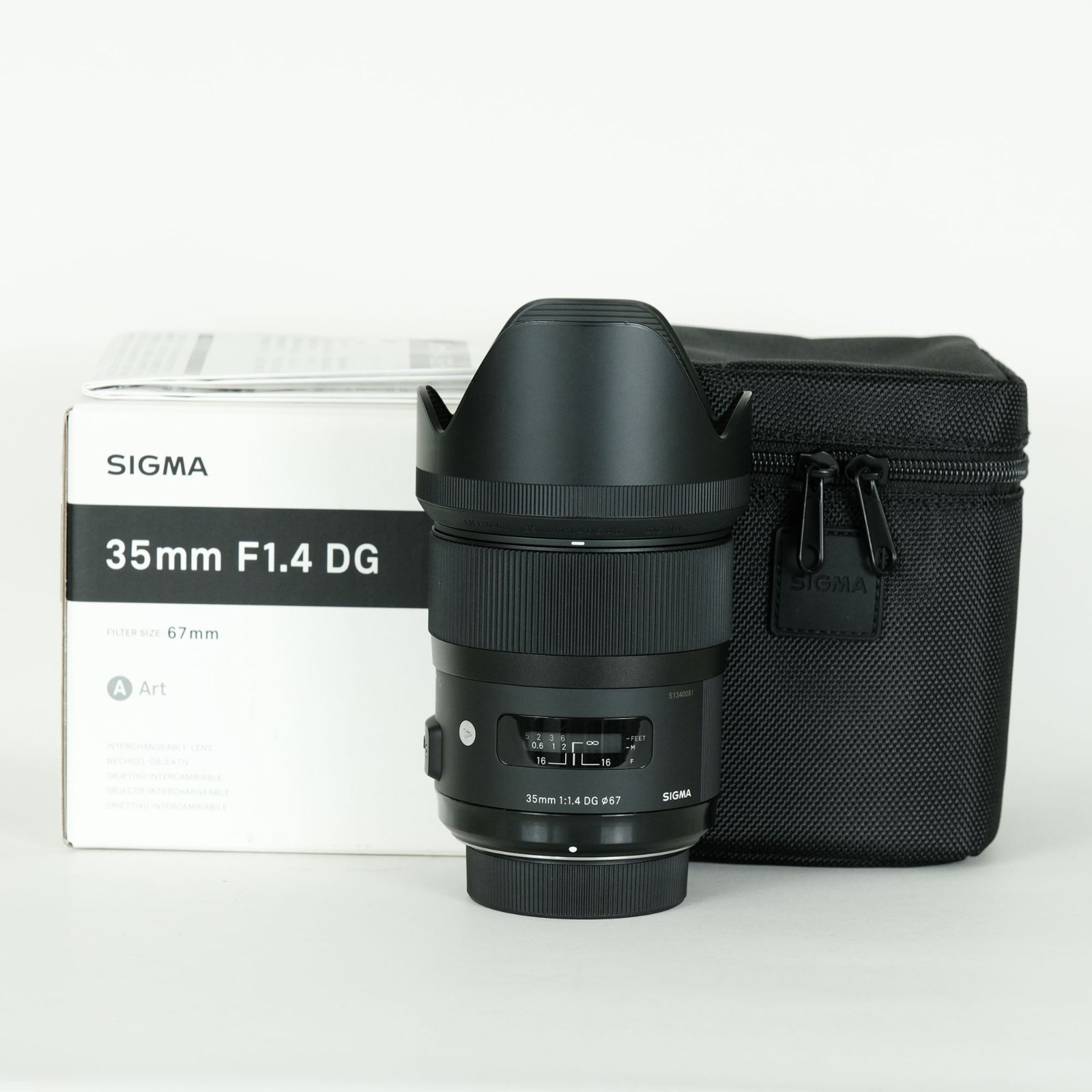美品] SIGMA 35mm F1.4 DG HSM｜Art [ニコン用] / ニコンF