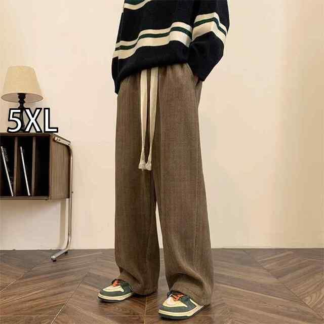 [5XL]秋冬 コーデ メンズ  服 シンプル ファッション オシャレ 大人 かっこいい 大きいサイズ ストリート 紳士服 ストリート アメカジ スウェット パンツ ストレート レッグ スポーツ パンツ 