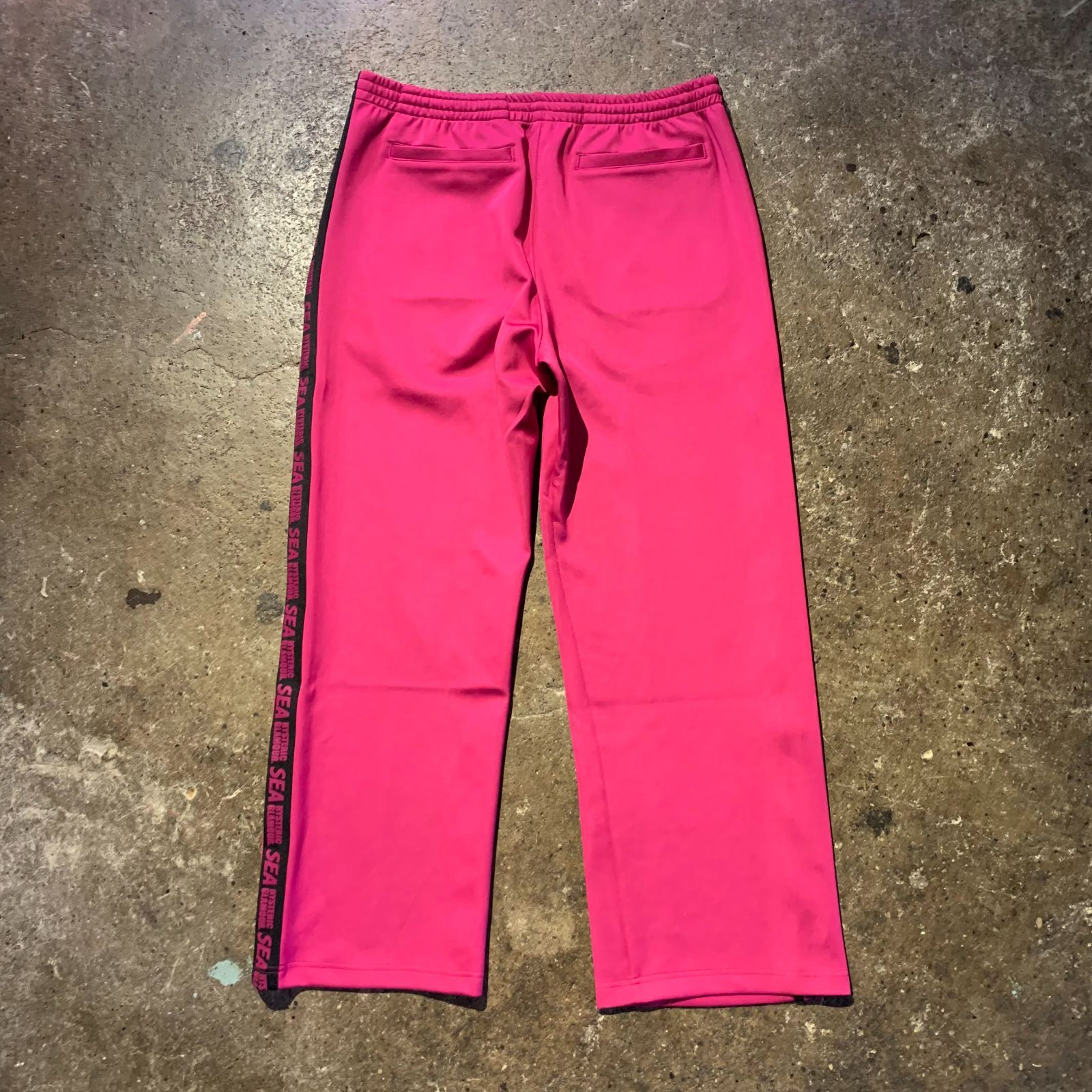 WIND AND SEA x HYSTERIC GLAMOUR 22aw WDS JERSEY PANTS ピンク L 