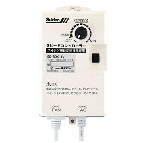 2営業日で発送 SCBOX1Vスイデン 工場扇用 SC-BOX-1V8590850