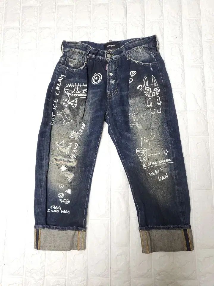 DSQUARED ディースクエアード 2 セブンパンツ ユーロ 46
