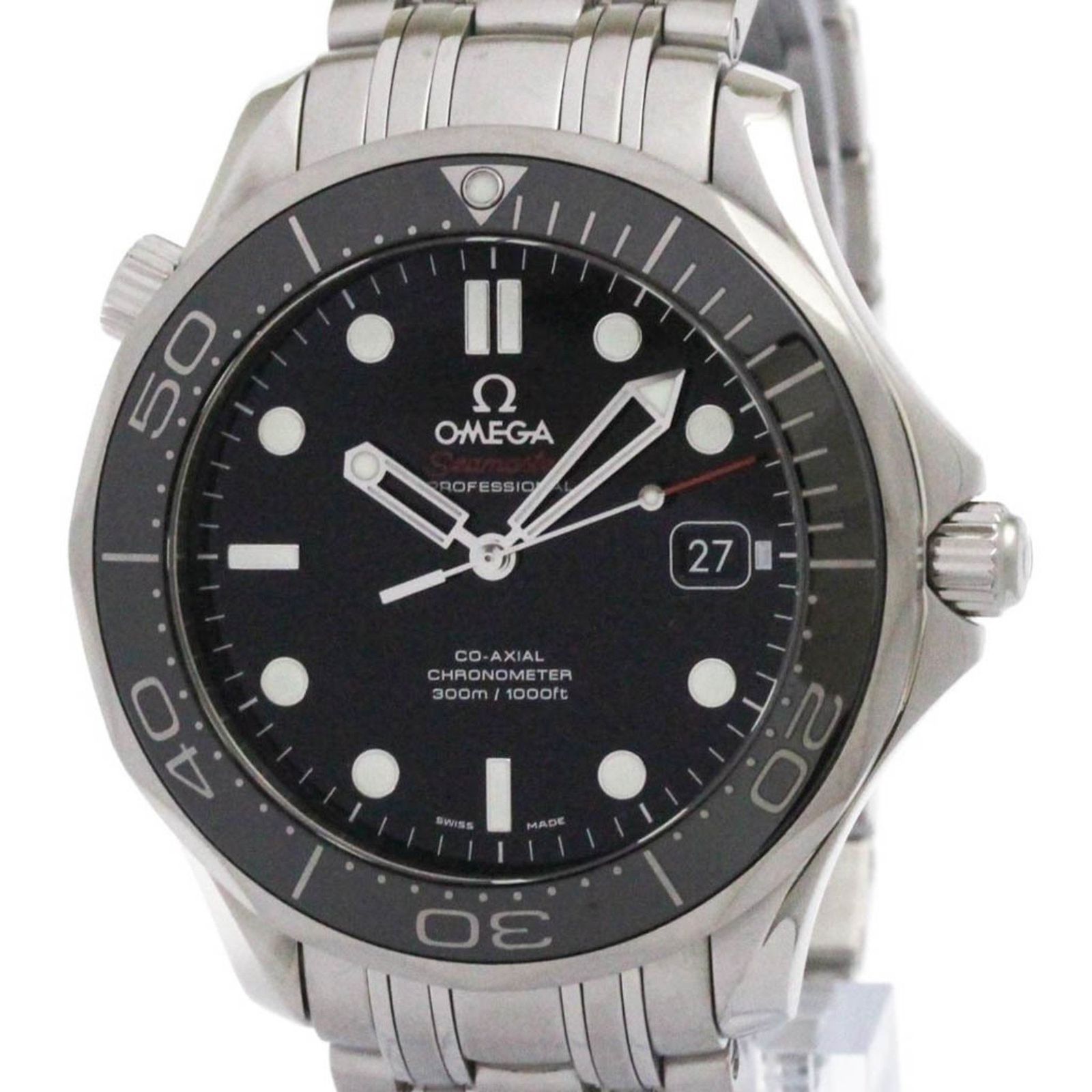 オメガ OMEGA シーマスター ダイバー 300M コーアクシャル ステンレススチール 自動巻き メンズ 時計 212.30.41.20.01.003 Polished